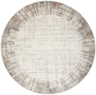 The Rug Corner Nourison Home Elation ETN05 IVGRY Area Rugs  