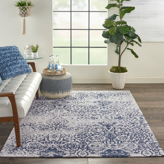 The Rug Corner Nourison Home Damask DAS06 IVNAV Area Rugs  