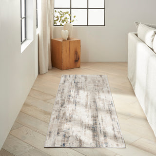 Calvin Klein Infinity - Ivory/Blue Area Rug IFN02