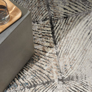 The Rug Corner Calvin Klein Calvin Klein Infinity - Ivory/Grey Area Rug IFN03  
