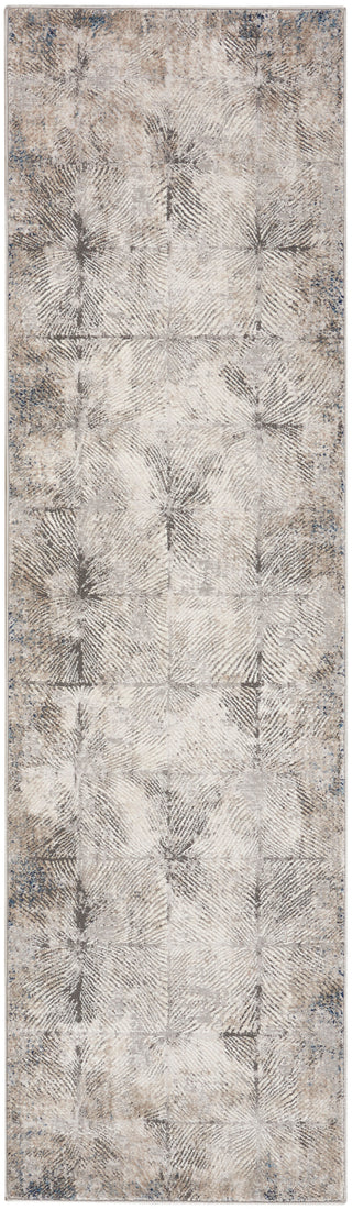 The Rug Corner Calvin Klein Calvin Klein Infinity - Ivory/Grey Area Rug IFN03  