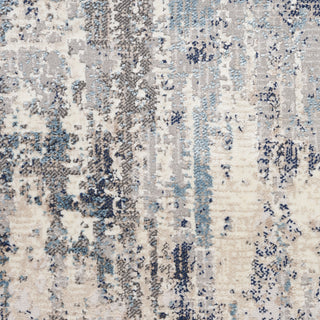 The Rug Corner Calvin Klein Calvin Klein Infinity - Ivory/Blue Area Rug IFN04  
