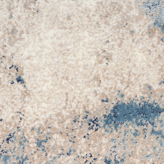 The Rug Corner Calvin Klein Calvin Klein Infinity - Ivory/Blue Area Rug IFN05  