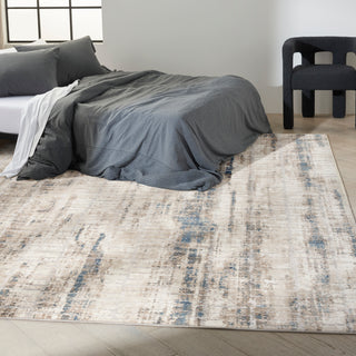 Calvin Klein Infinity - Ivory/Blue Area Rug IFN02