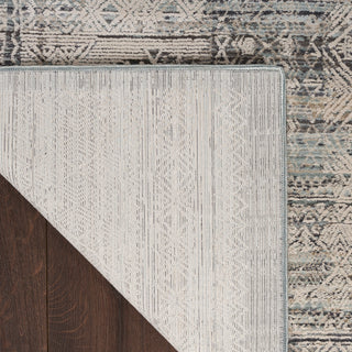 The Rug Corner Nourison Home Lynx LNX06 IVBLU Area Rugs  
