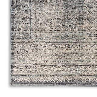 The Rug Corner Nourison Home Lynx LNX06 IVBLU Area Rugs  