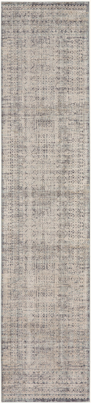 The Rug Corner Nourison Home Lynx LNX06 IVBLU Area Rugs  