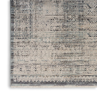 The Rug Corner Nourison Home Lynx LNX06 IVBLU Area Rugs  