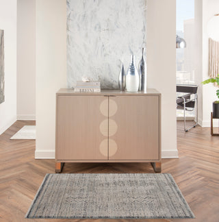 The Rug Corner Nourison Home Lynx LNX06 IVBLU Area Rugs  