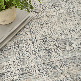 The Rug Corner Nourison Home Lynx LNX06 IVBLU Area Rugs  