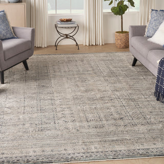 The Rug Corner Nourison Home Lynx LNX06 IVBLU Area Rugs  