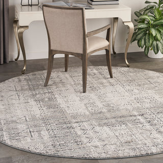 The Rug Corner Nourison Home Lynx LNX06 IVBLU Area Rugs  