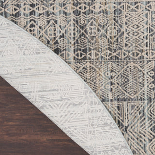 The Rug Corner Nourison Home Lynx LNX06 IVBLU Area Rugs  