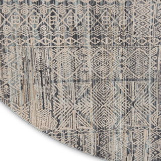 The Rug Corner Nourison Home Lynx LNX06 IVBLU Area Rugs  