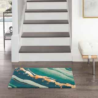 Prismatic PRS30 EMRLD Area Rugs