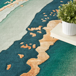 Prismatic PRS30 EMRLD Area Rugs