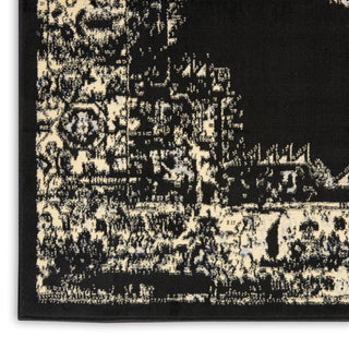 The Rug Corner Nourison Home Nourison Home - Grafix Black Area Rug GRF14  