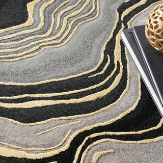 Nourison Home - Prismatic Charcoal/Grey Area Rug PRS31