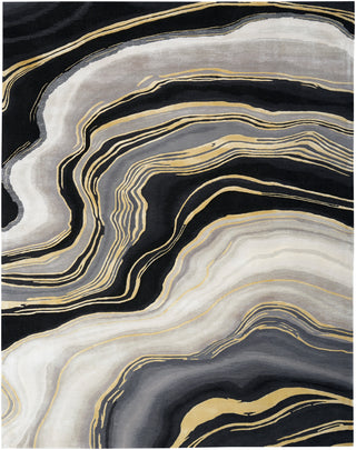 Nourison Home - Prismatic Charcoal/Grey Area Rug PRS31