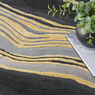 Nourison Home - Prismatic Charcoal/Grey Area Rug PRS31