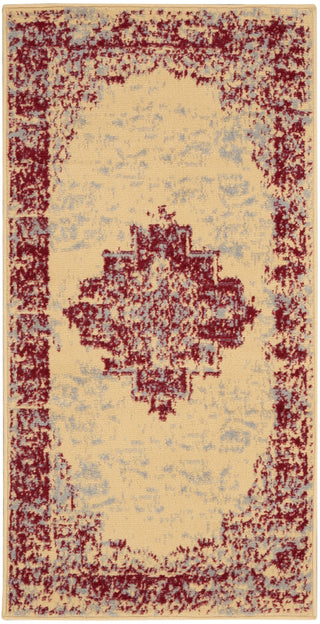 The Rug Corner Nourison Home Grafix GRF14 CRMRD Area Rugs  