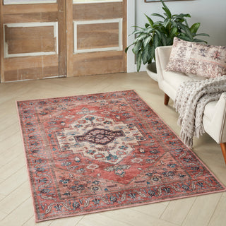 The Rug Corner Nourison Home Nourison Home - Grand Washables Rust/Multi Area Rug GRW03  