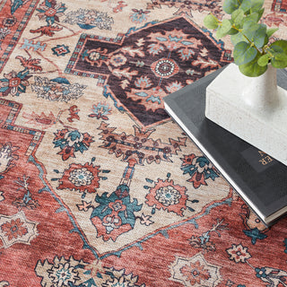 The Rug Corner Nourison Home Nourison Home - Grand Washables Rust/Multi Area Rug GRW03  