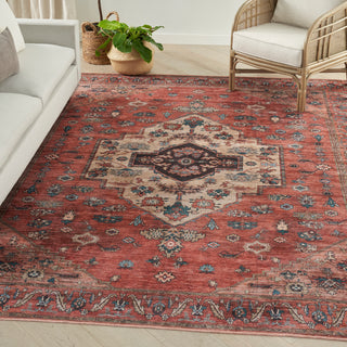The Rug Corner Nourison Home Nourison Home - Grand Washables Rust/Multi Area Rug GRW03  