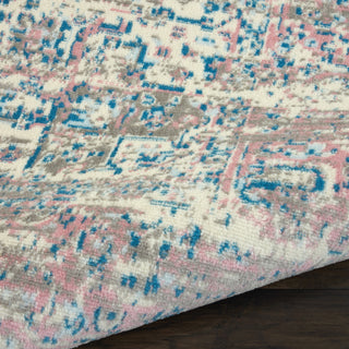The Rug Corner Nourison Home Grafix GRF14 IVPNK Area Rugs  