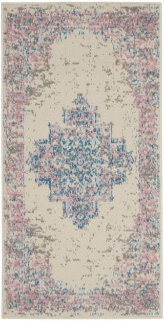 The Rug Corner Nourison Home Grafix GRF14 IVPNK Area Rugs  
