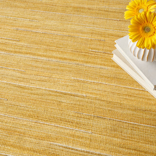 The Rug Corner Nourison Home Nourison Home - Interweave Yellow Area Rug IWV01  