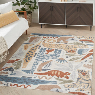 The Rug Corner Nourison Home Astra Machine Washable ASW01 IVORY Area Rugs  