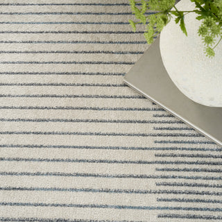 The Rug Corner Nourison Home Astra Machine Washable ASW05 IVBLU Area Rugs  