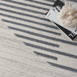 The Rug Corner Nourison Home Astra Machine Washable ASW05 IVBLU Area Rugs  