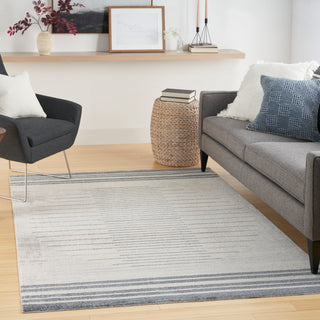 The Rug Corner Nourison Home Astra Machine Washable ASW04 IVBLU Area Rugs  