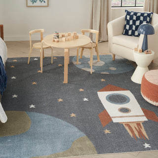 The Rug Corner Nourison Home Astra Machine Washable ASW06 SKYBL Area Rugs  