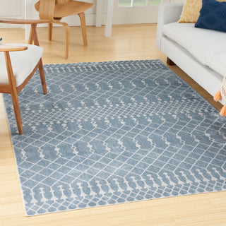The Rug Corner Nourison Home Astra Machine Washable ASW10 BLUE Area Rugs  