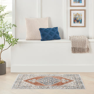 The Rug Corner Nourison Home Nourison Home - Astra Machine Washable Green/Multi Area Rug ASW11  