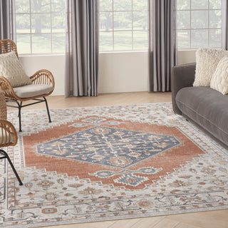 The Rug Corner Nourison Home Nourison Home - Astra Machine Washable Green/Multi Area Rug ASW11  