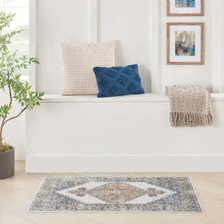 The Rug Corner Nourison Home Nourison Home - Astra Machine Washable Green/Gold Area Rug ASW11  