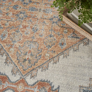 The Rug Corner Nourison Home Nourison Home - Astra Machine Washable Green/Gold Area Rug ASW11  