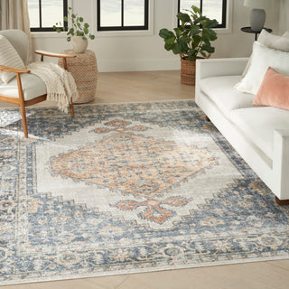 The Rug Corner Nourison Home Nourison Home - Astra Machine Washable Green/Gold Area Rug ASW11  