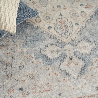 The Rug Corner Nourison Home Nourison Home - Astra Machine Washable Light Blue Area Rug ASW11  