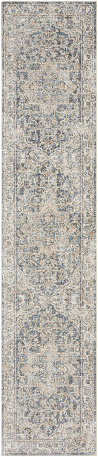 The Rug Corner Nourison Home Nourison Home - Astra Machine Washable Green/Blue Area Rug ASW12  