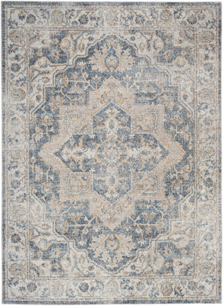The Rug Corner Nourison Home Nourison Home - Astra Machine Washable Green/Blue Area Rug ASW12  