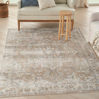 The Rug Corner Nourison Home Nourison Home - Astra Machine Washable Beige Area Rug ASW12  