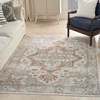 The Rug Corner Nourison Home Nourison Home - Astra Machine Washable Green/Multi Area Rug ASW12  