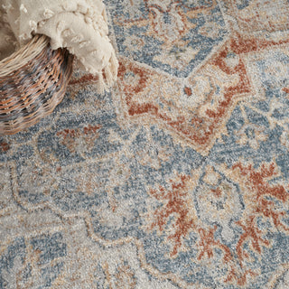 The Rug Corner Nourison Home Nourison Home - Astra Machine Washable Denim/Multi Area Rug ASW12  