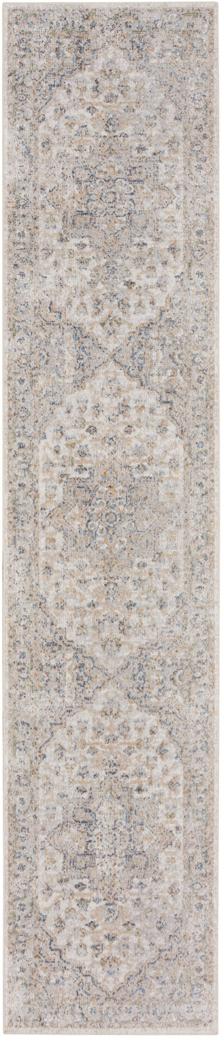 Nourison Home - Astra Machine Washable Silver/Green Area Rug ASW12