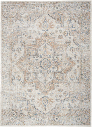 Nourison Home - Astra Machine Washable Silver/Green Area Rug ASW12